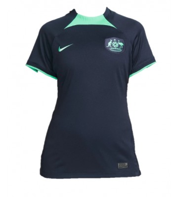 Australia Replica Away Stadium Shirt for Women World Cup 2022 Short Sleeve